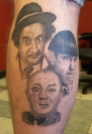 Black and Gray tattoos Tattoos stooges